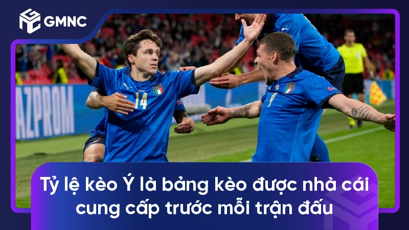 Tỷ lệ kèo Ý là bảng kèo được nhà cái cung cấp trước mỗi trận đấu