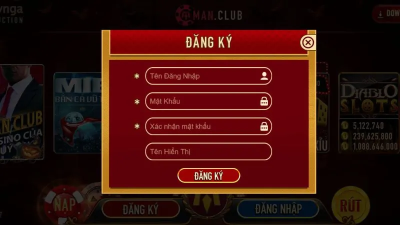Quy trình đăng ký tham gia giải trí tại cổng game