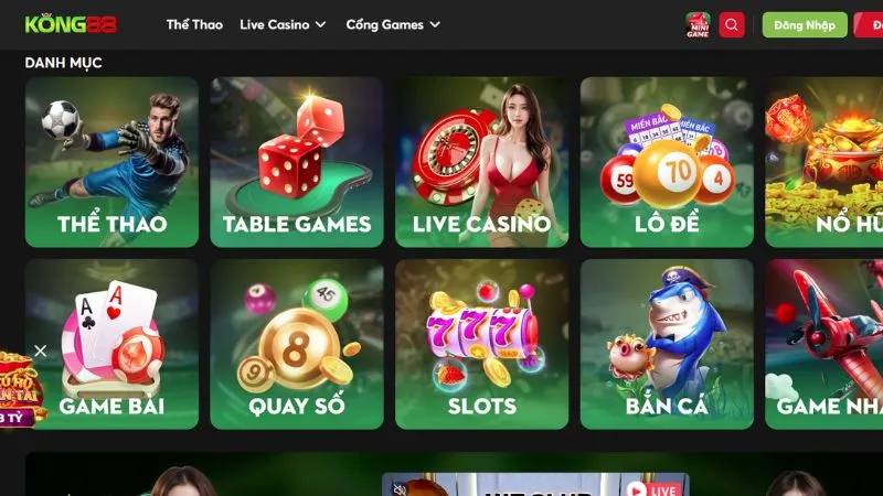 Kho tàng giải trí đa dạng