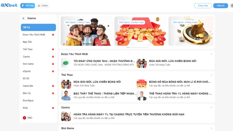 Tổng hợp ưu đãi nổi bật nhất của nhà cái dành cho mọi hội viên tham gia