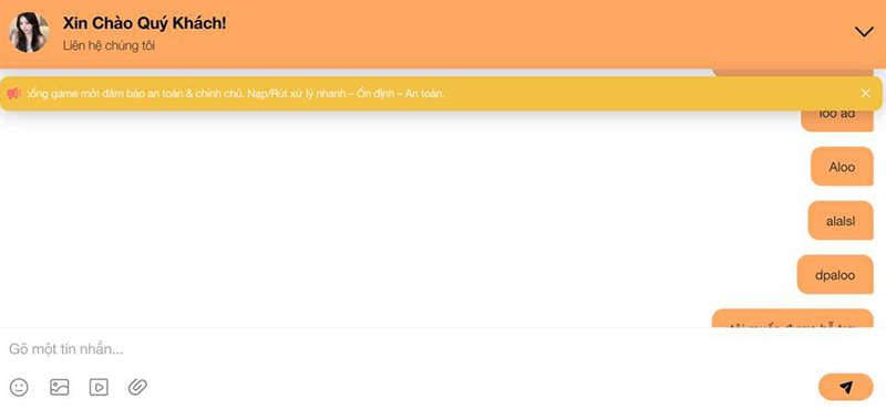 CSKH không liên hệ được hoặc trả lời cho có là dấu hiệu của trang fake
