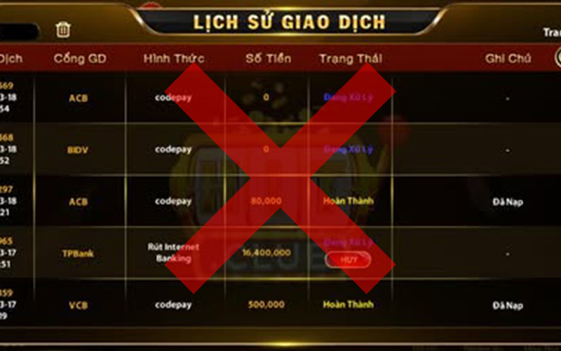 Thủ đoạn dẫn dụ giao dịch qua tên miền Hitclub giả mạo