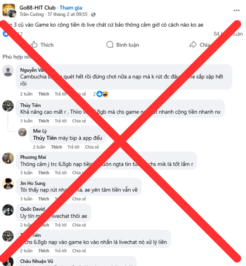 Rất nhiều bài đăng giả tạo không xác minh trên social