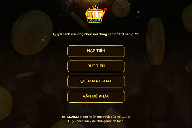 Hitclub được ưa chuộng nhờ vào hệ thống CSKH chuyên nghiệp, giải quyết nhanh mọi vấn đề