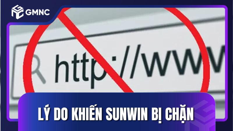 Lý do thường gặp khiến Sunwin bị chặn tại Việt Nam